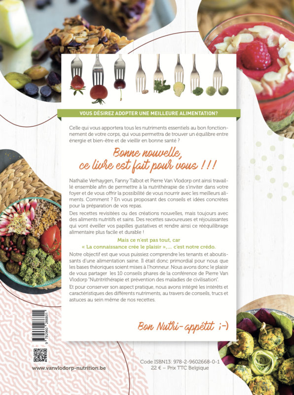 ماسك طبي La Nutrithérapie s'invite dans votre assiette - Van Vlodorp Nutrition ماسك طبي